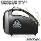 BEHRINGER HPA40 40W Handheld PA System | Ampli Speaker Portable Mini