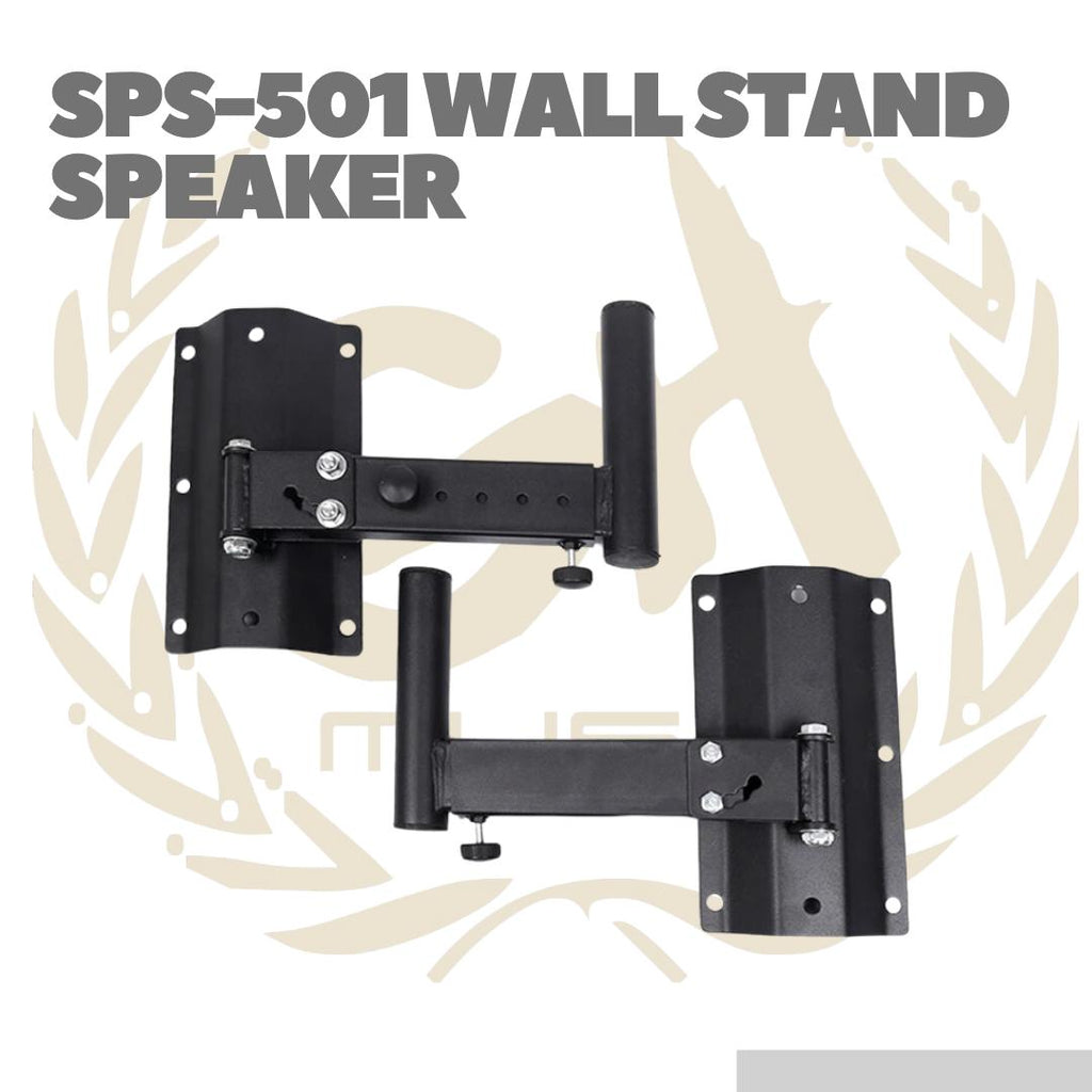 SPS-501 Wall Mount Stand Speaker - Bracket - SPS501 Stand Spiker Tembok
