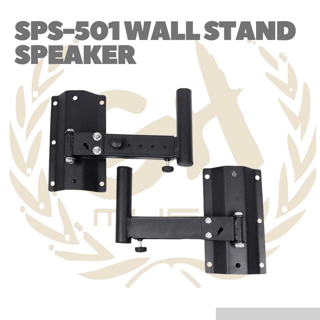 SPS-501 Wall Mount Stand Speaker - Bracket - SPS501 Stand Spiker Tembok