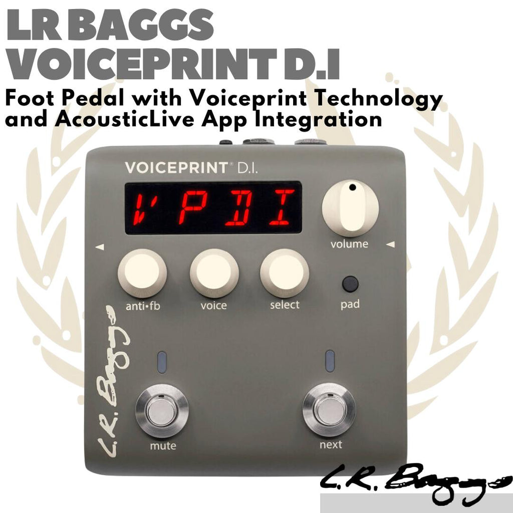 LR BAGGS Voiceprint Acoustic D.I. Foot Pedal