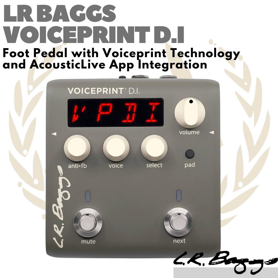 LR BAGGS Voiceprint Acoustic D.I. Foot Pedal
