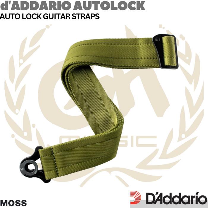 D'ADDARIO Auto Lock Nylon Guitar Strap | Strap Nilon Gitar