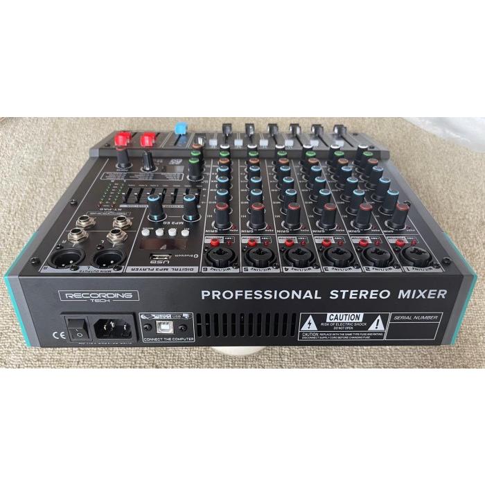 Recording Tech RT-PA6 Professional Stereo Mixer | RT PA 6 - RT PA6