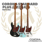 CORONA Standard Plus Jazz Bass Electric Bass - Bass Elektrik