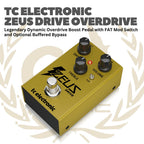 TC Electronic Zeus Drive Overdrive - Efek Gitar Bass Pedal