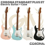 Corona Standart Plus ST Electric Guitar with Case - Gitar Listrik