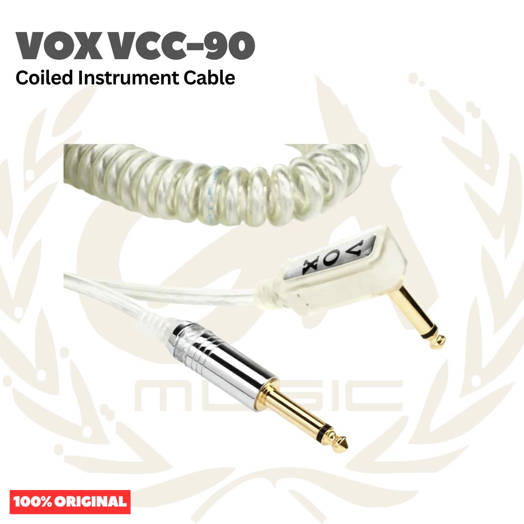 VOX VCC-90 Vintage Coiled Instrument Cable - Kabel Jack Intrumen