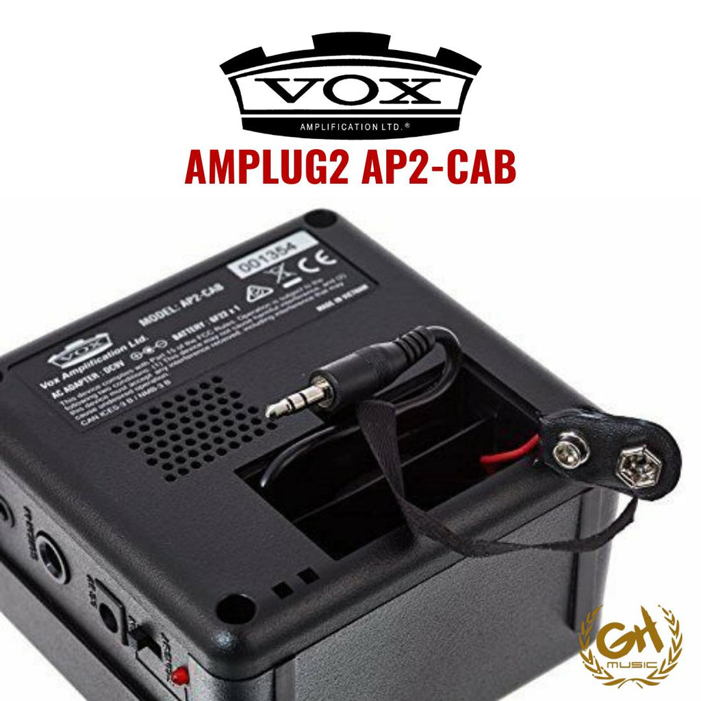 VOX AMP2CAB - Powered Speaker Cabinet & Music Playback