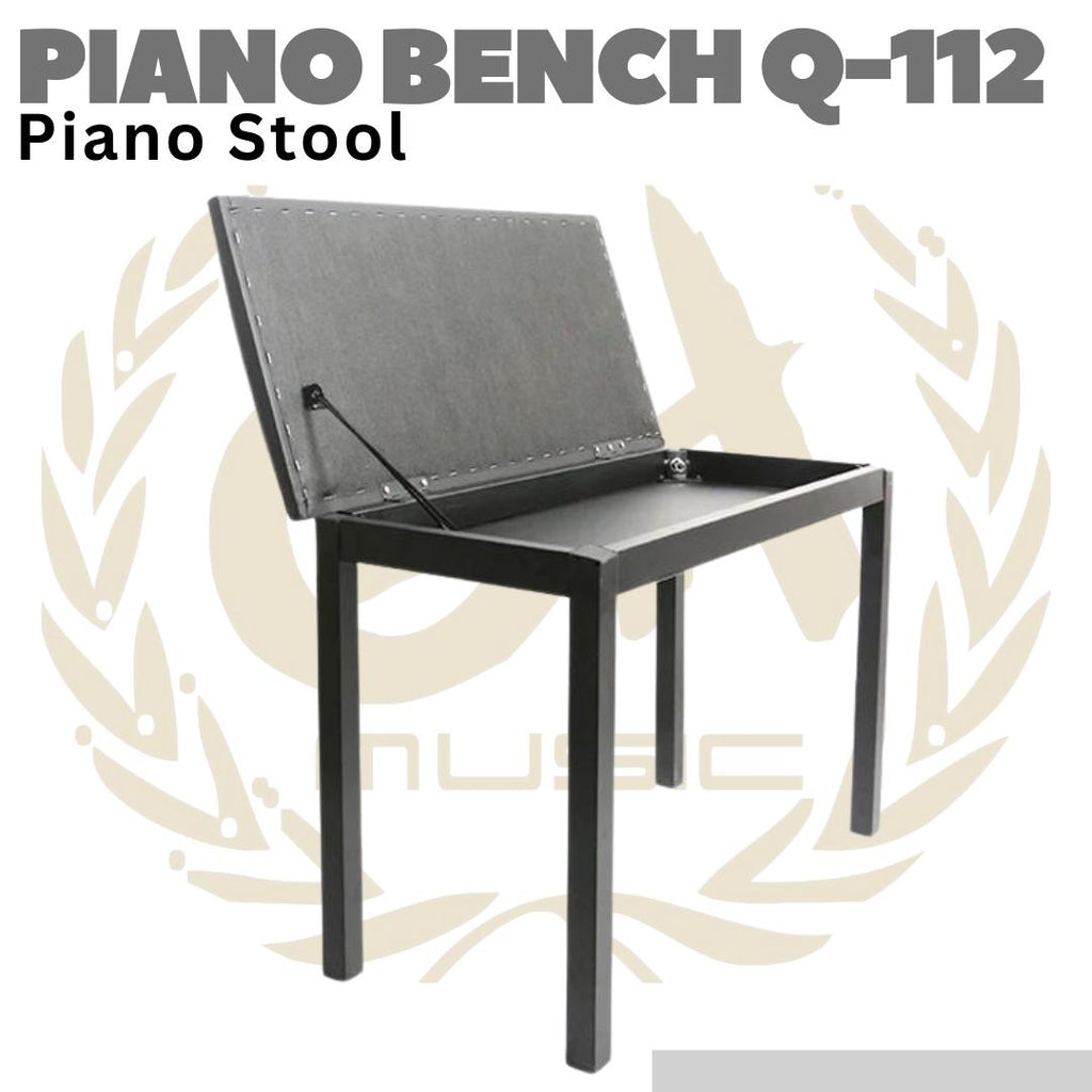 Q-112 Piano Bench Stool | Kursi Keyboard Q112