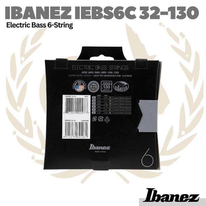 Ibanez IEBS6C 32-130 Light Top Medium Bottom Electric Bass 6-Strings