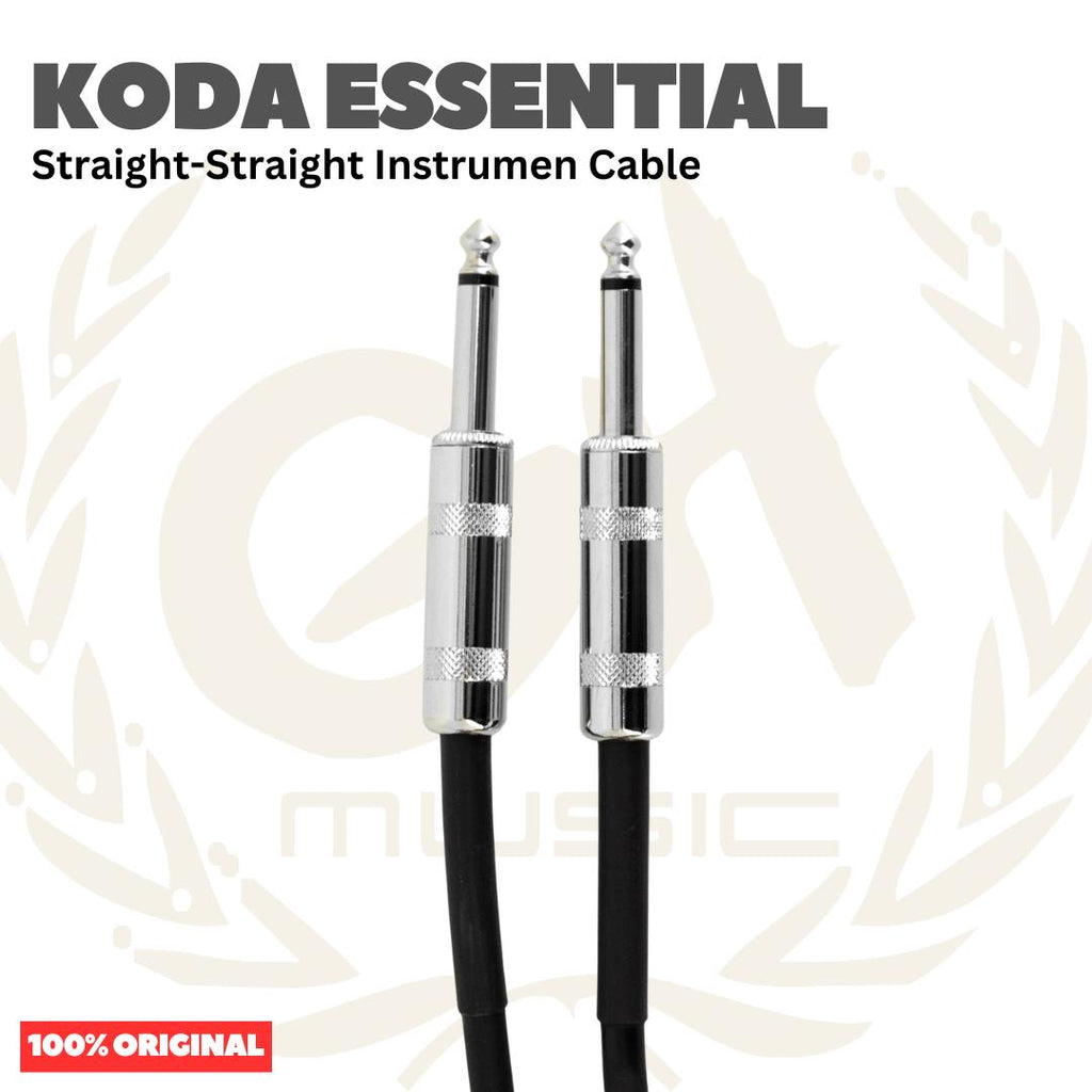 KODA ESSENTIAL STRAIGHT-STRAIGHT INSTRUMENT CABLE - Kabel Instrumen KIC
