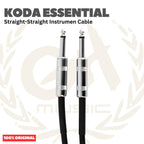 KODA ESSENTIAL STRAIGHT-STRAIGHT INSTRUMENT CABLE - Kabel Instrumen KIC