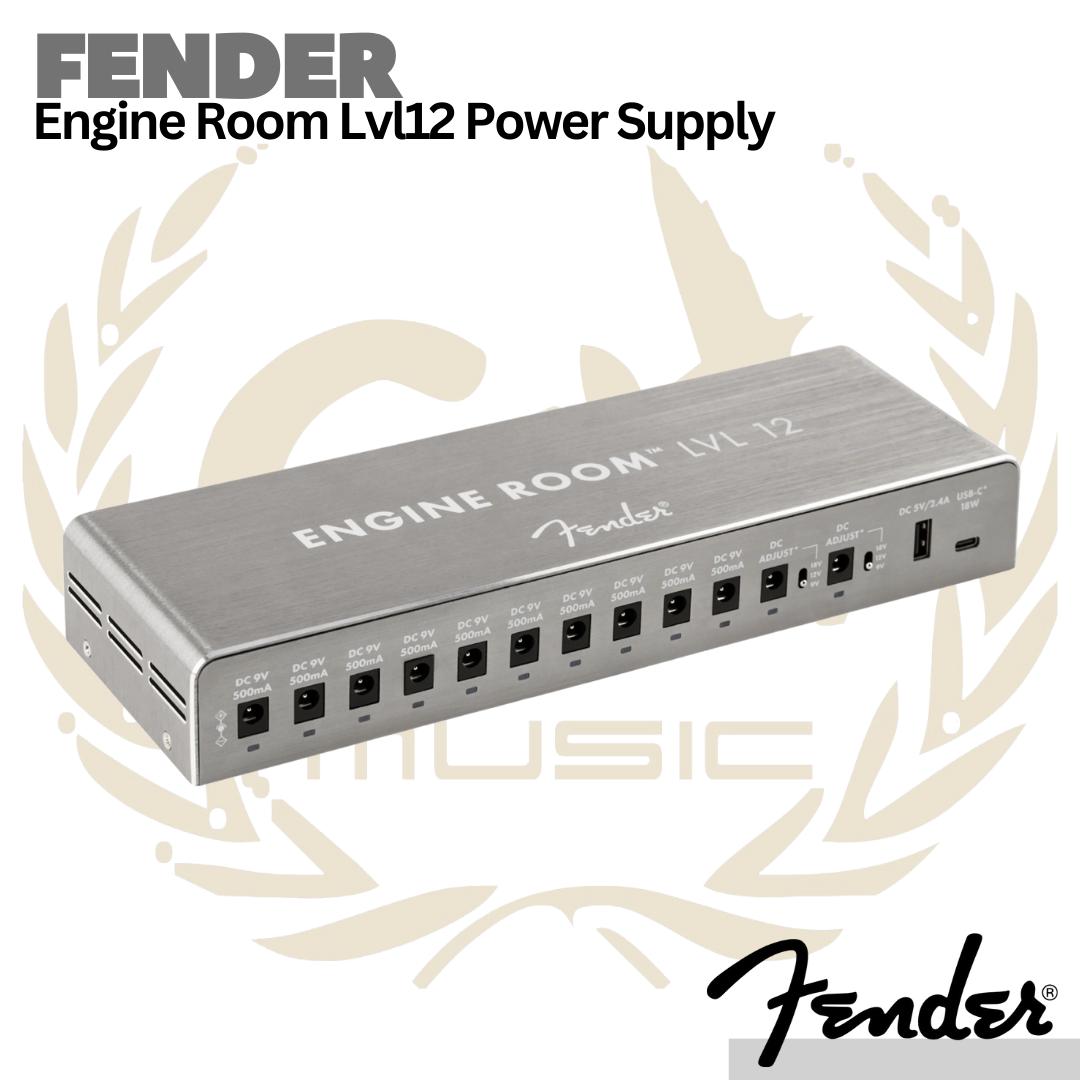 Fender Engine Room LVL12 Effect Power Supply - Adaptor Efek Multi