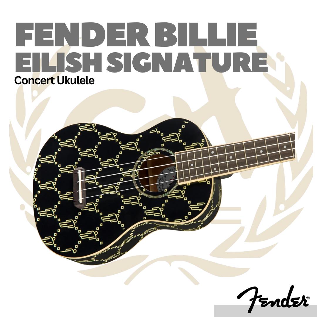 Fender Billie Eilish Signature Concert Ukulele - Gitarlele