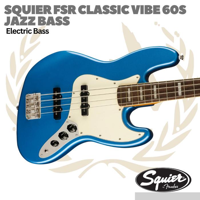 Squier FSR Classic Vibe L60s Jazz Bass - Bass Elektrik