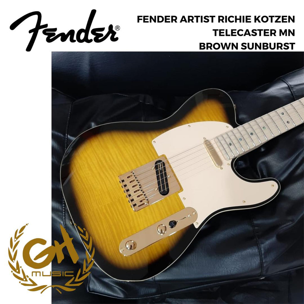 FENDER ARTIST RITCHIE KOTZEN TELECASTER, MAPLE NECK - GITAR ELEKTRIK