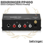 BEHRINGER MICROPHONO PP400 Ultra-Compact Phono Preamp | Headphone
