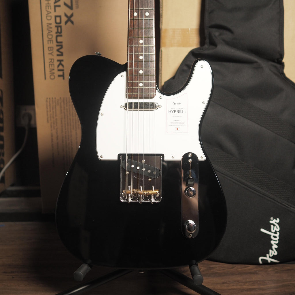 Fender Japan Hybrid II Telecaster Electric Guitar, RW FB - Gitar Elektrik