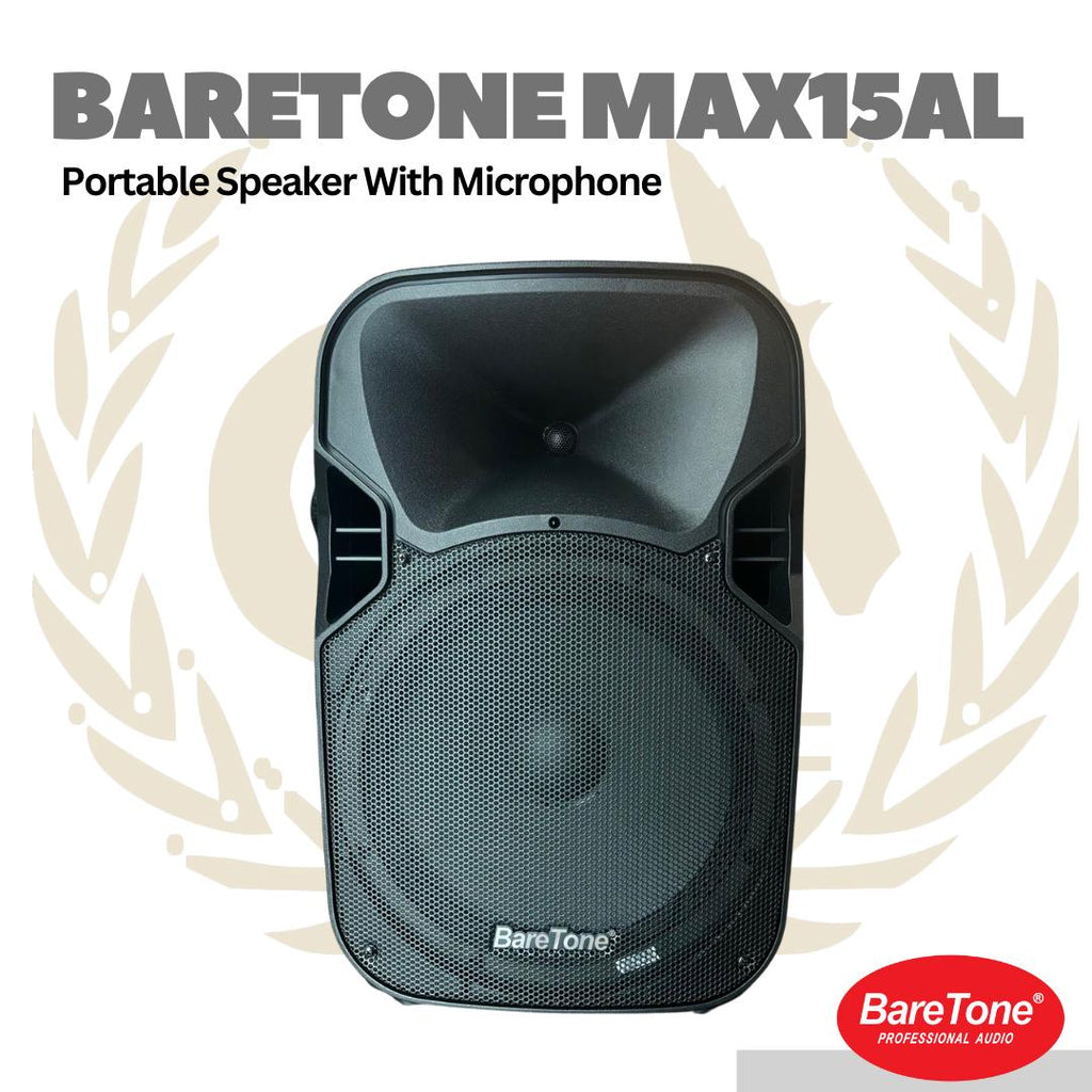 Baretone MAX15AL Portable Speaker 15" 125W
