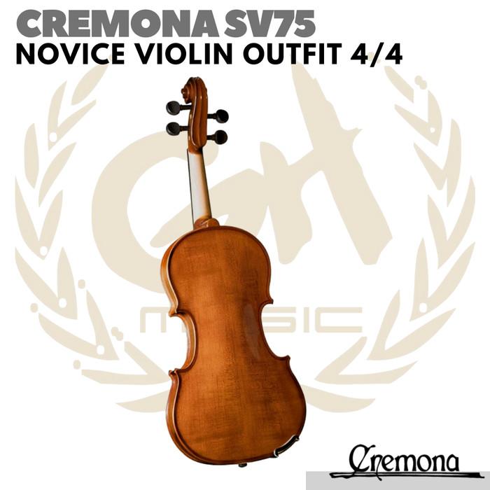 CREMONA SV75 NOVICE VIOLIN OUTFIT 4/4 | Biola SV 75