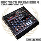RECORDING TECH PREMIERE-4 Audio Mixer Console | Premiere4