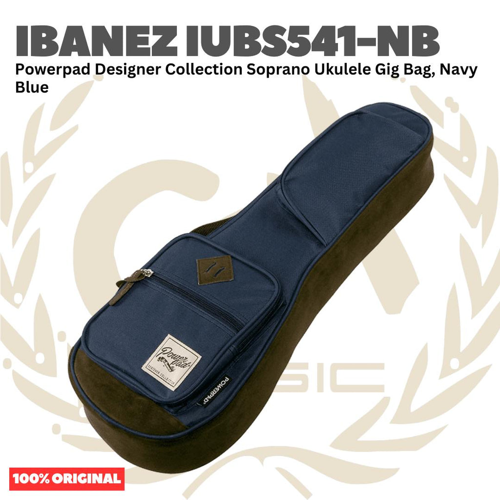 Ibanez IUBS541 Powerpad Designer Collection Gig Bag for Soprano Ukulele - Tas Ukulele Soprano Original Asli