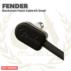 Fender Blockchain Patch Cable Kit, Small, Black - Kabel Efek Set