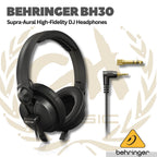 Behringer BH30 Premium Supra-Aural High-Fidelity DJ Headphones