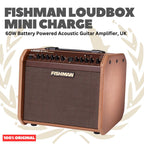 Fishman Loudbox Mini Charge 60W Battery Powered Acoustic Guitar Amplifier - Speaker Ampli Akustik Dengan Baterai Charger