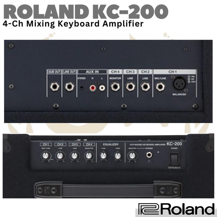 ROLAND KC-200 4 Channel Keyboard Amplifier | Speaker Kibord KC200