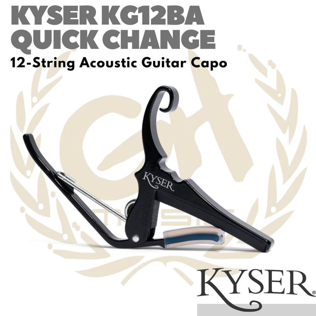 KYSER Quick Change 12-String Acoustic Guitar Capo