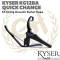 KYSER Quick Change 12-String Acoustic Guitar Capo