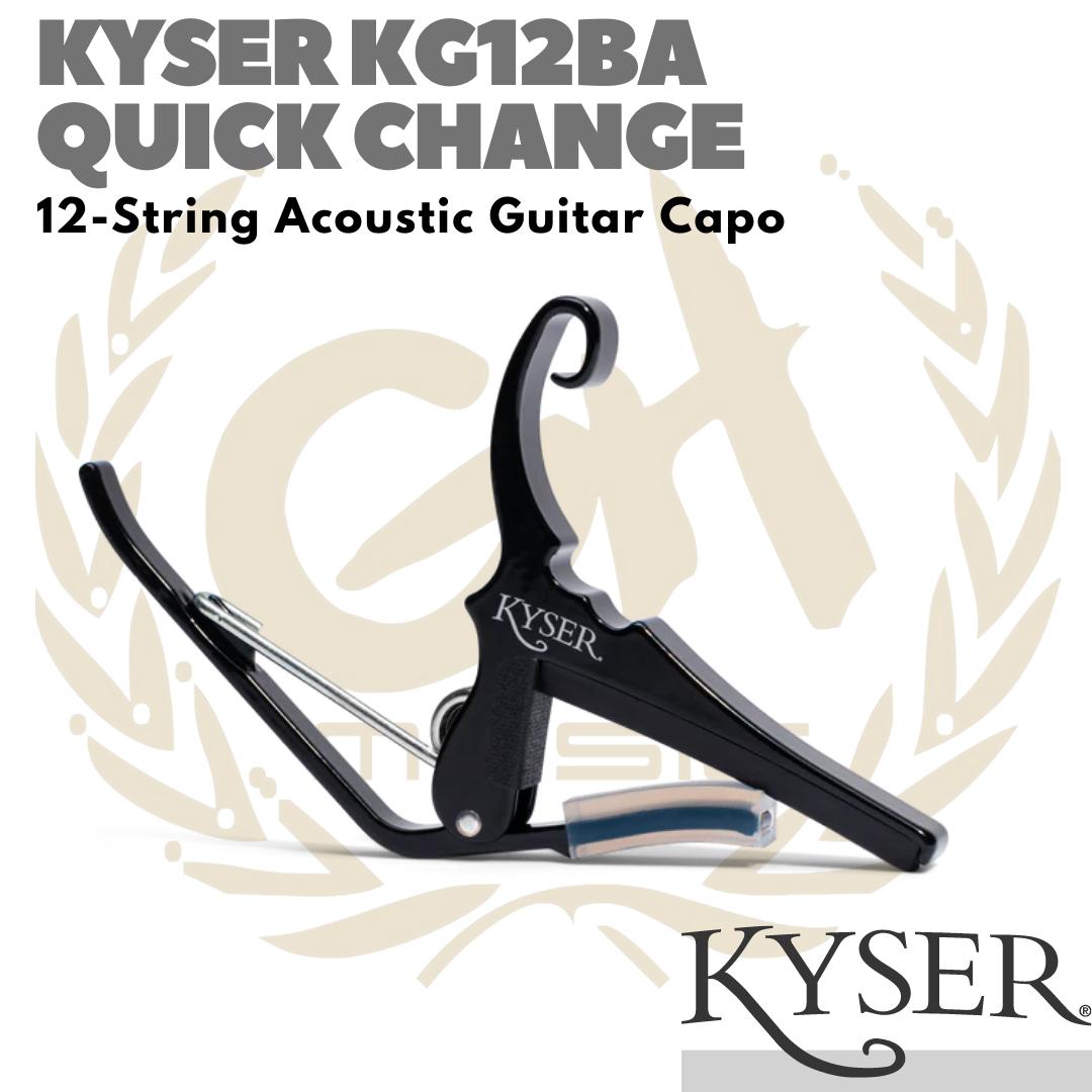 KYSER Quick Change 12-String Acoustic Guitar Capo