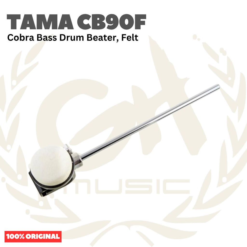 TAMA CB90F Cobra Bass Drum Beater, Felt - Kick Bass Drum