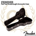 Fender Flat-Top Dreadnought Acoustic Guitar Case - Hardcase Gitar