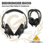 Behringer BH30 Premium Supra-Aural High-Fidelity DJ Headphones