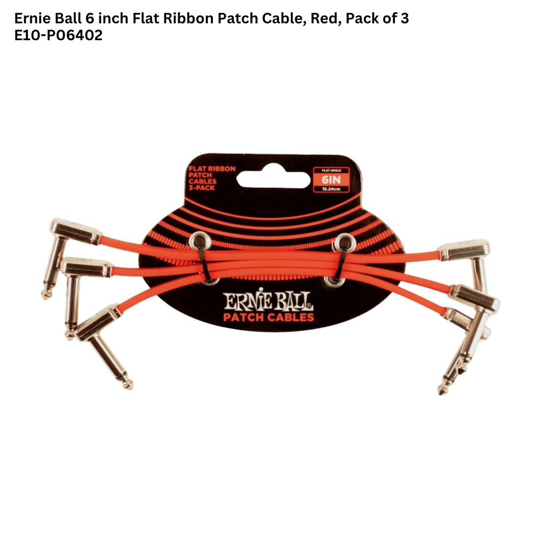 ERNIE BALL Right Angle Flat Ribbon Pedalboard | Kabel Jack Jumper