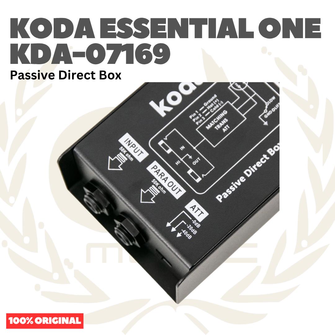 Koda Essential KDA-07169 Passive Direct Box ONE - DI Box Pasif