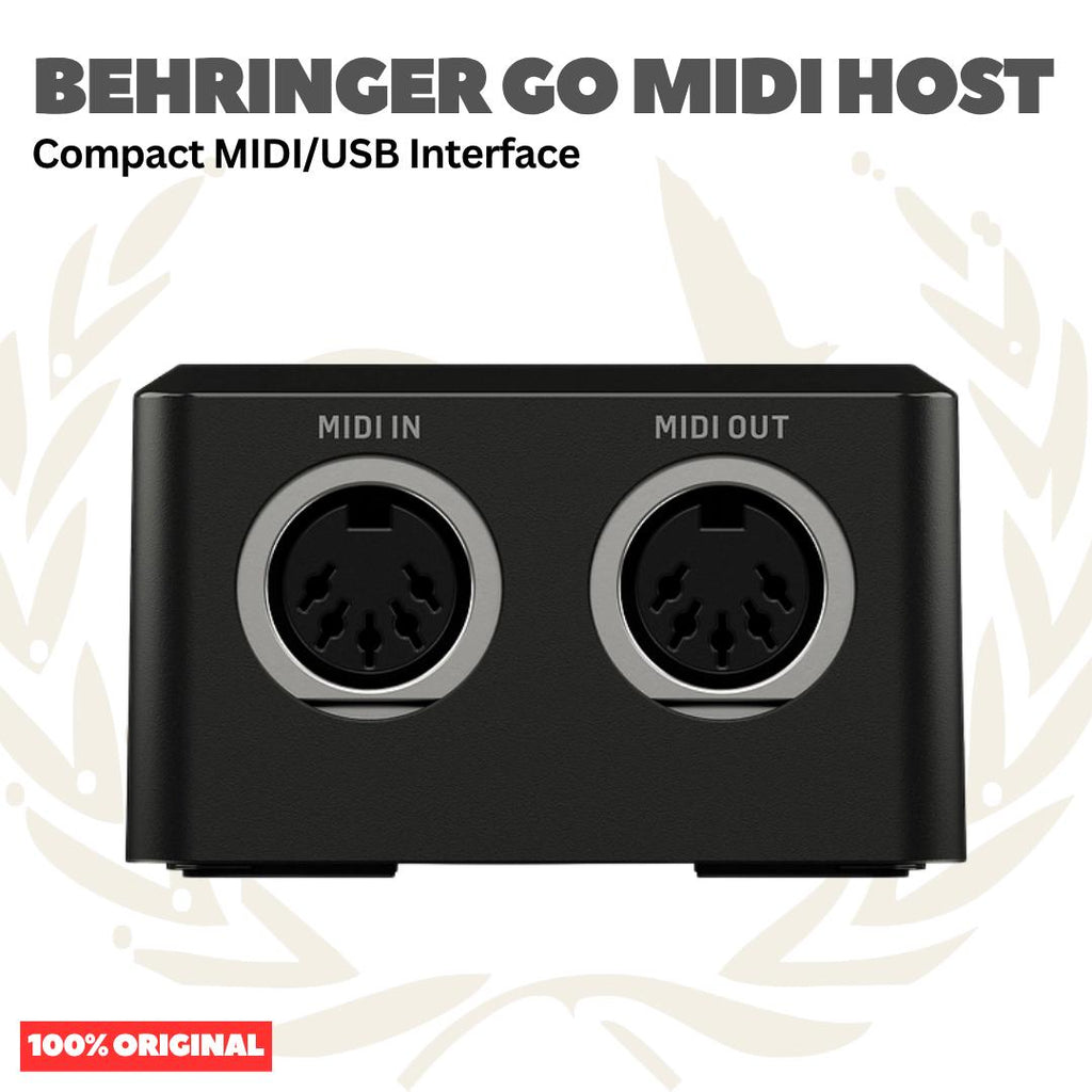 Behringer GO MIDI HOST Compact MIDI/USB Host Interface for "Plug-and-Play" Connectivity