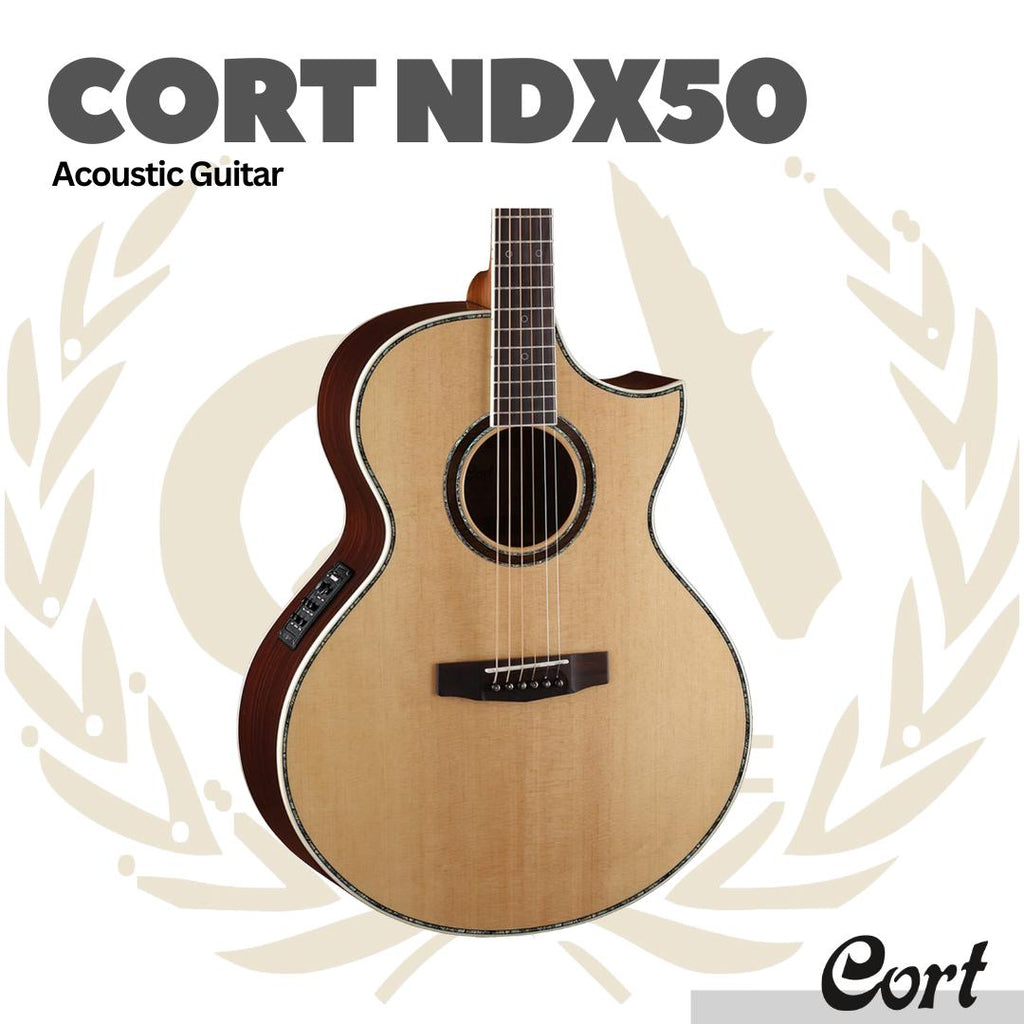 Cort NDX50 Acoustic Guitar - Gitar Akustik