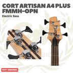 Cort Artisan A4 Plus FMMH Electric Bass Guitar - Bass Listrik Elektrik