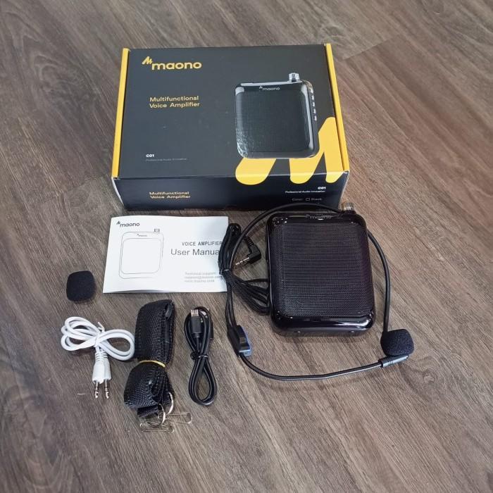 Maono AU-C01 Portable Rechargeable Voice Amplifier with FM Radio