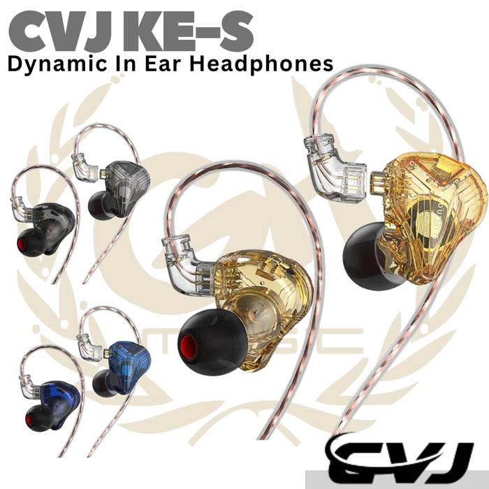 CVJ KE-S Magnetic Dynamic Driver In Ear Monitor | Earphone KES iem
