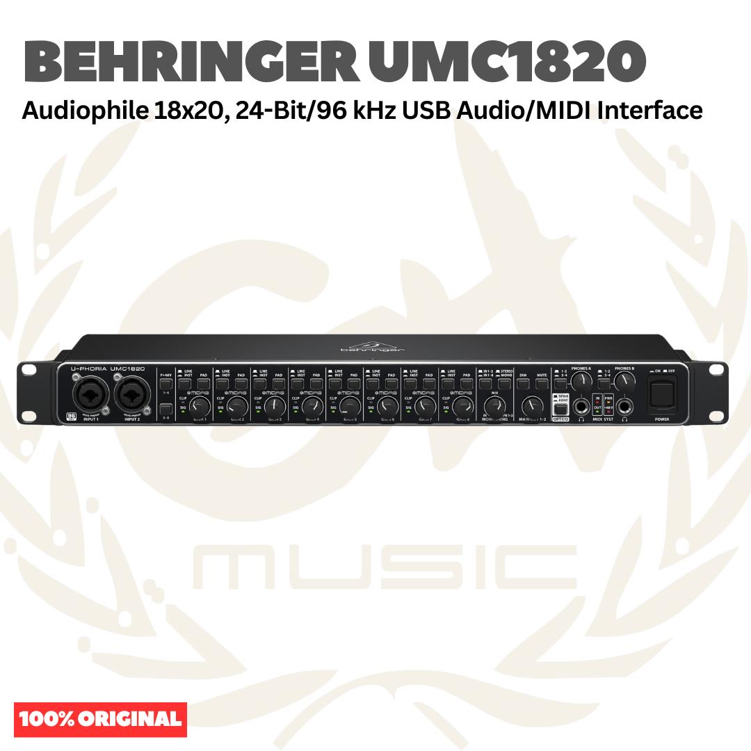 SOUNDCARD BEHRINGER U-PHORIA UMC1820 ORIGINAL
