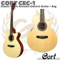 CORT CEC-1 Classic Nylon Acoustic Electric Guitar - Akustik Nilon CEC1 CE-C1