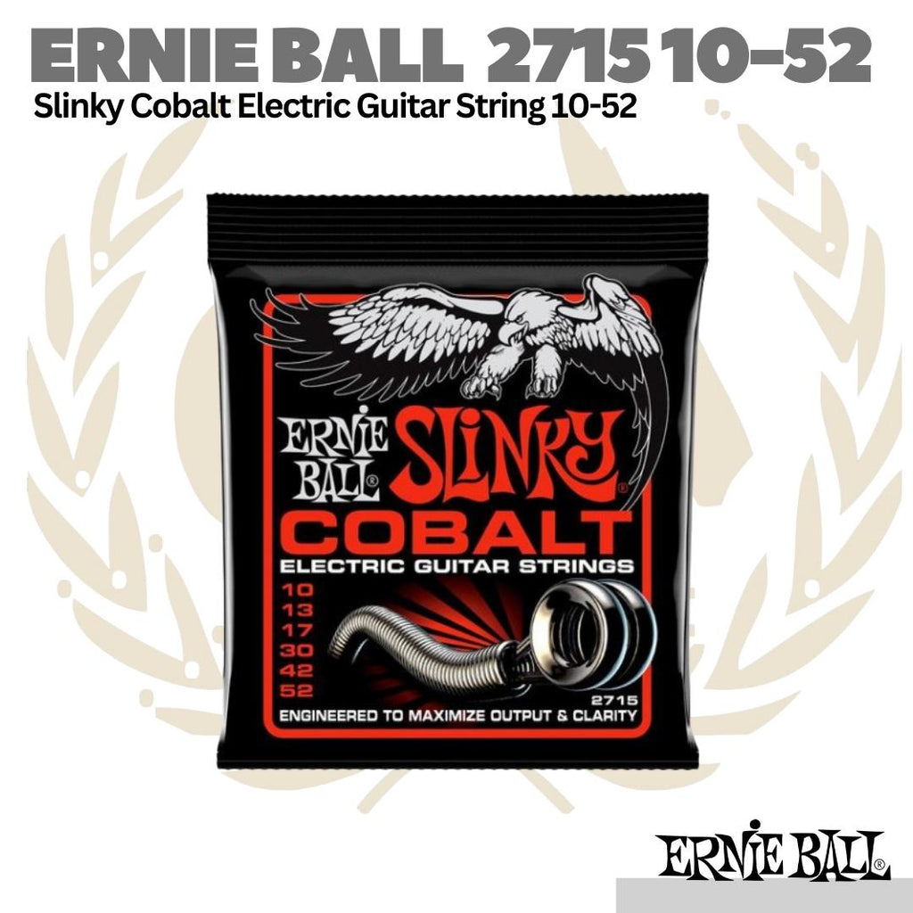 Ernie Ball 2715 Skinny Top Heavy Bottom Slinky Electric Guitar 10-52