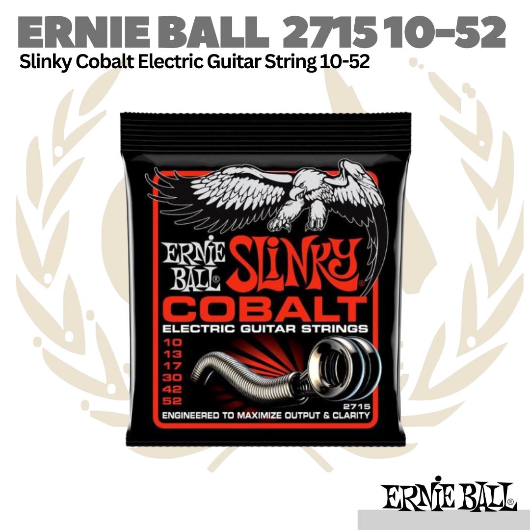 Ernie Ball 2715 Skinny Top Heavy Bottom Slinky Electric Guitar 10-52