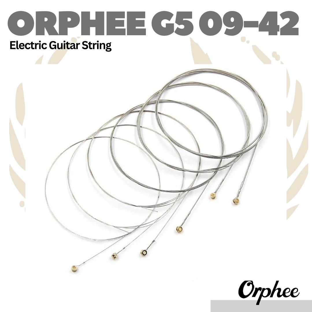 Orphee G5 Electric Guitar String 09-42 - Senar Gitar Elektrik