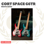 Cort Space G6TR Headless HSS Electric Guitar w/Case - Gitar Listrik Elektrik