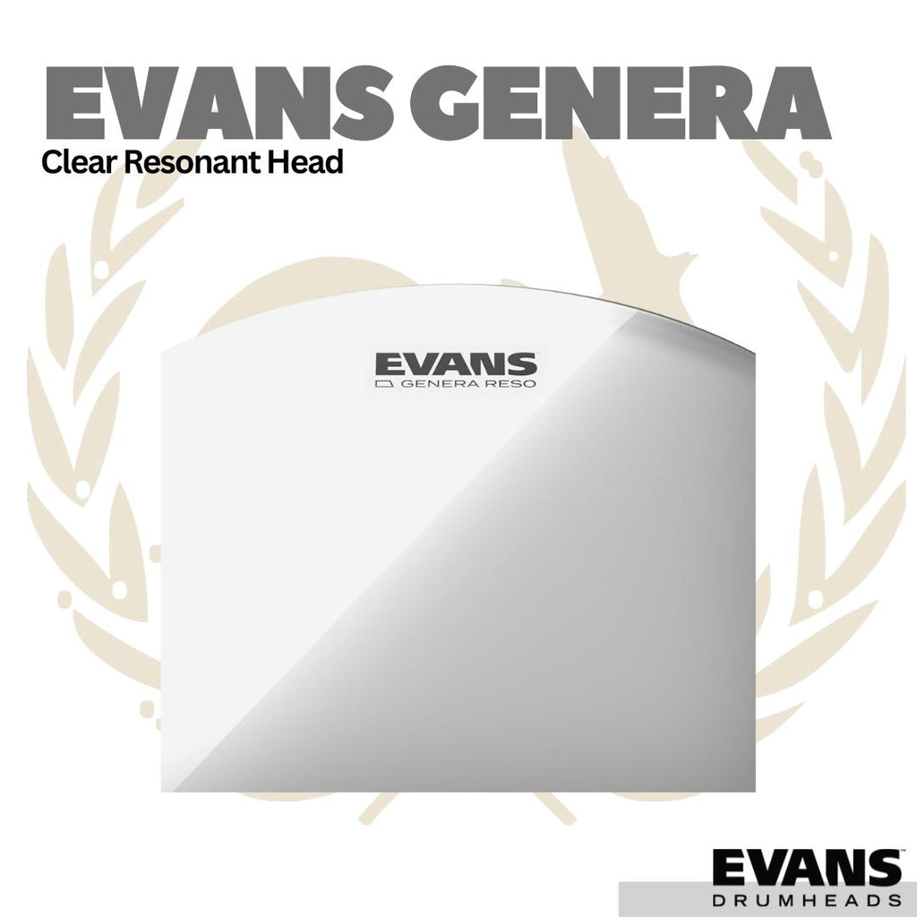 Evans Genera Resonant Clear Drum Head - Membran Drum